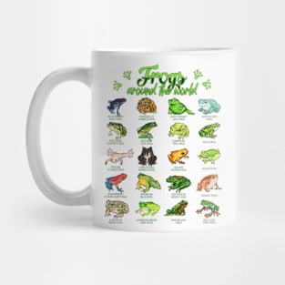 Frogs of the world - frog species Mug